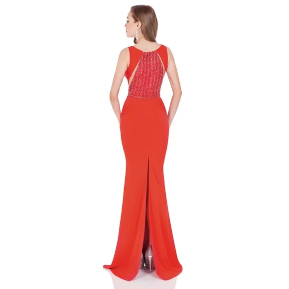 Terani Couture Floor Length Evening Gown - Picture 2 of 6